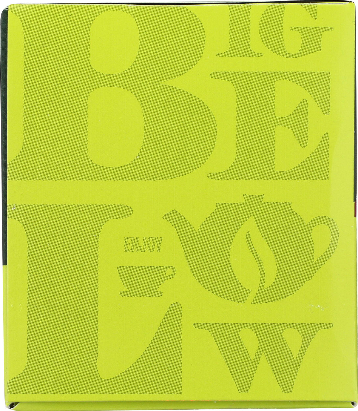 A cup of Bigelow Green with Pomegranate with light fruity notes