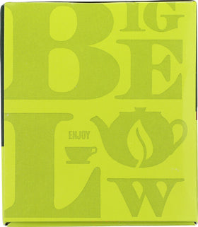 A cup of Bigelow Green with Pomegranate with light fruity notes