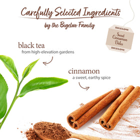 Pack of 6 Bigelow Cinnamon Black Tea boxes for convenient gifting and sharing.