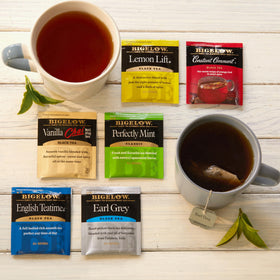 Bigelow Tea 120-bags collection shown for daily brewing