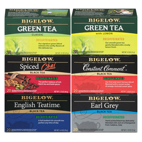 Bigelow decaffeinated variety pack for anytime tea moments