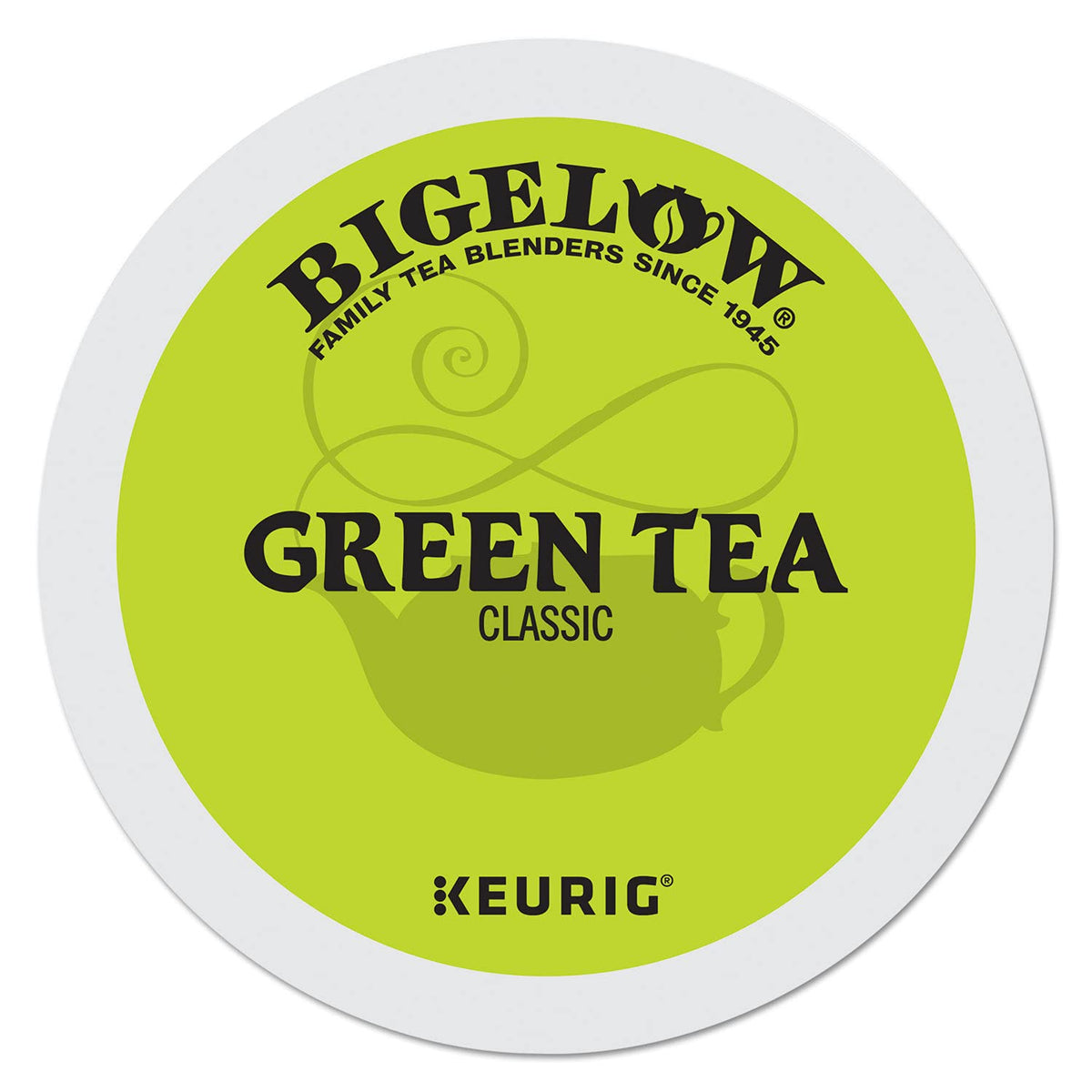 Bigelow Tea green tea K-Cup pack for quick Keurig brewing and smooth flavor.