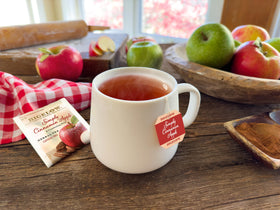 Bigelow Simply Cinnamon Apple Tea bags, individually foil-wrapped for peak freshness