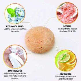Bigfoot Salt and Lemon Candy ingredients highlight Himalaya salt and natural lemon flavor.