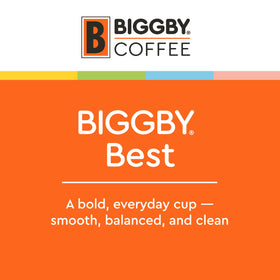 Medium roast cup showcasing smooth, balanced flavor for daily enjoyment.