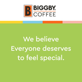 BIGGBY Michigan Cherry morning mug image highlights everyday coffee ritual and flavors.