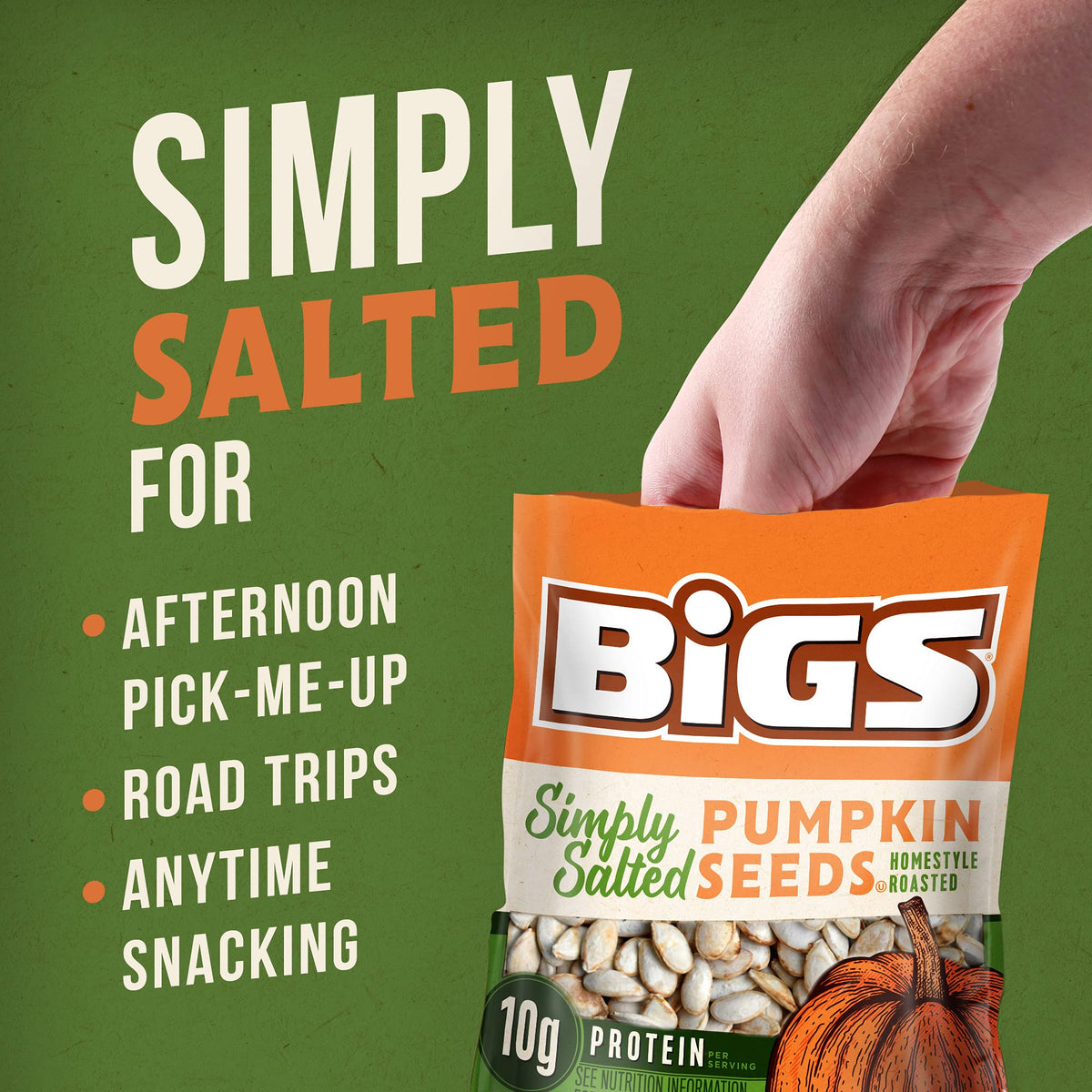 BIGS 12-pack resealable bags for convenient snacking on the go