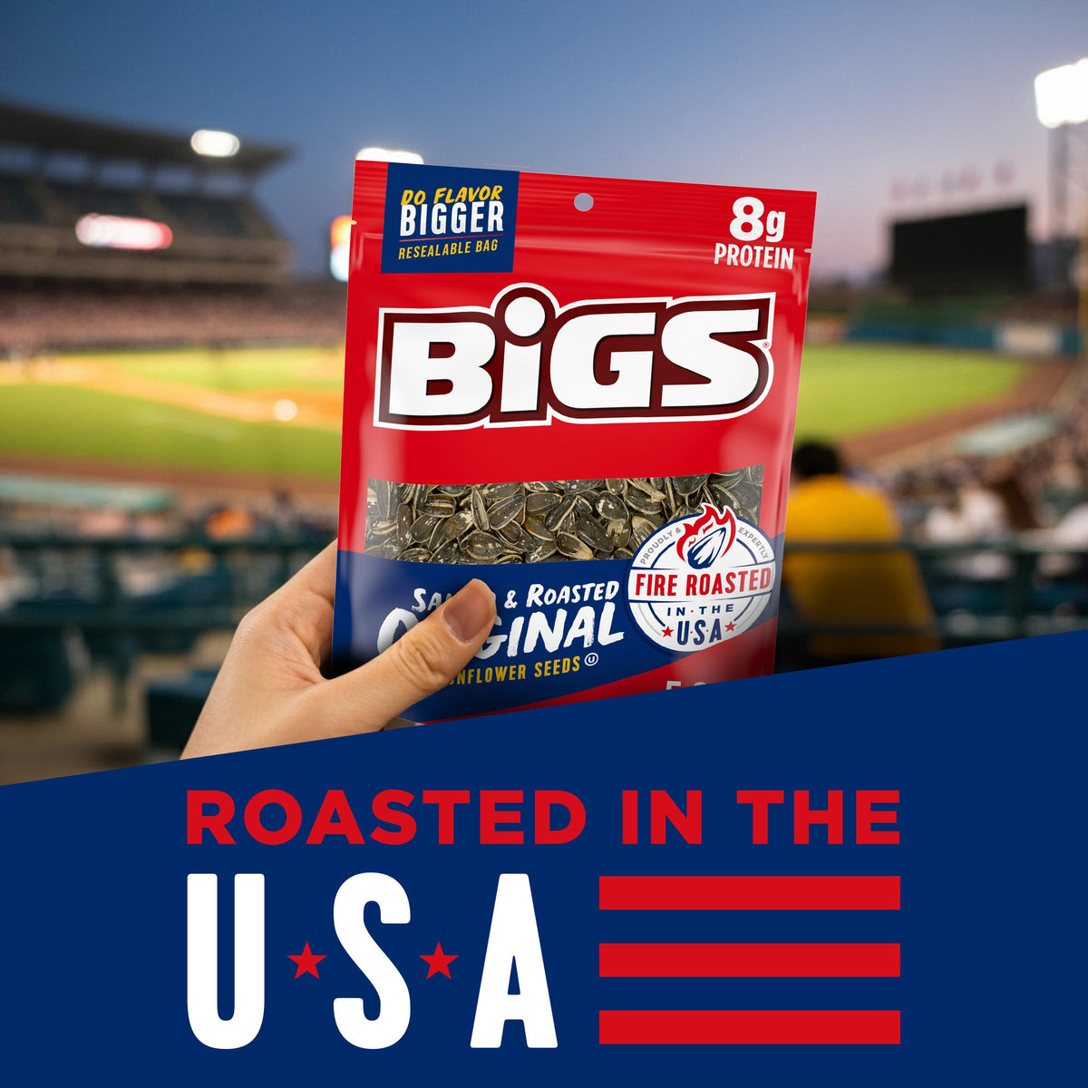 BIGS seeds are convenient for travel or workouts
