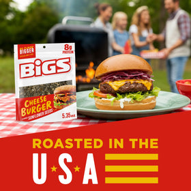 BIGS Sunflower Seeds Cheeseburger serving bowl, great for sharing