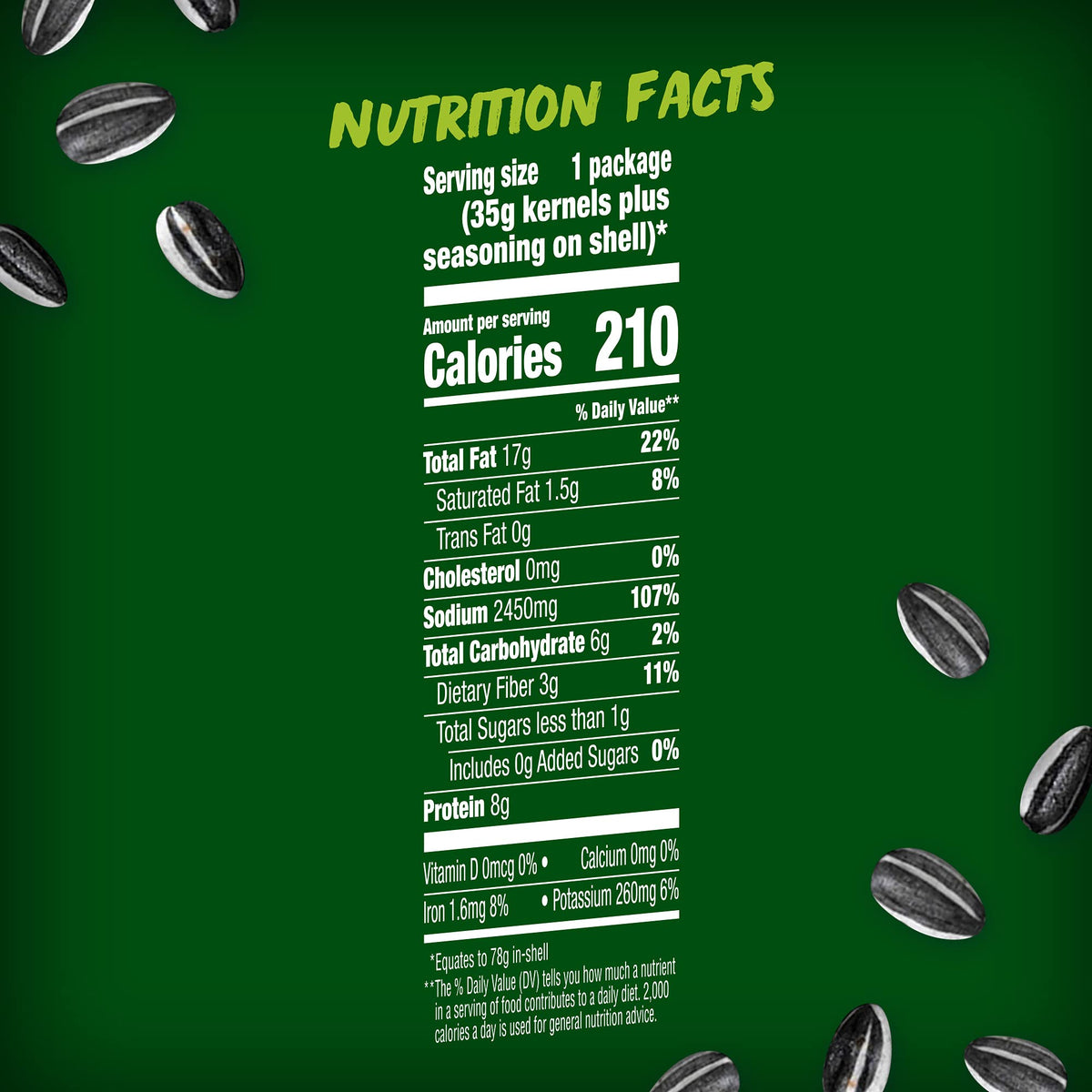 Crunchy texture of BIGS Vlasic Dill Pickle seeds highlighted in close-up