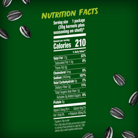 Crunchy texture of BIGS Vlasic Dill Pickle seeds highlighted in close-up