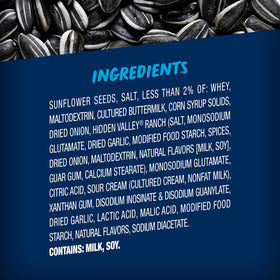 BIGS Hidden Valley Ranch seeds displayed for sharing at parties