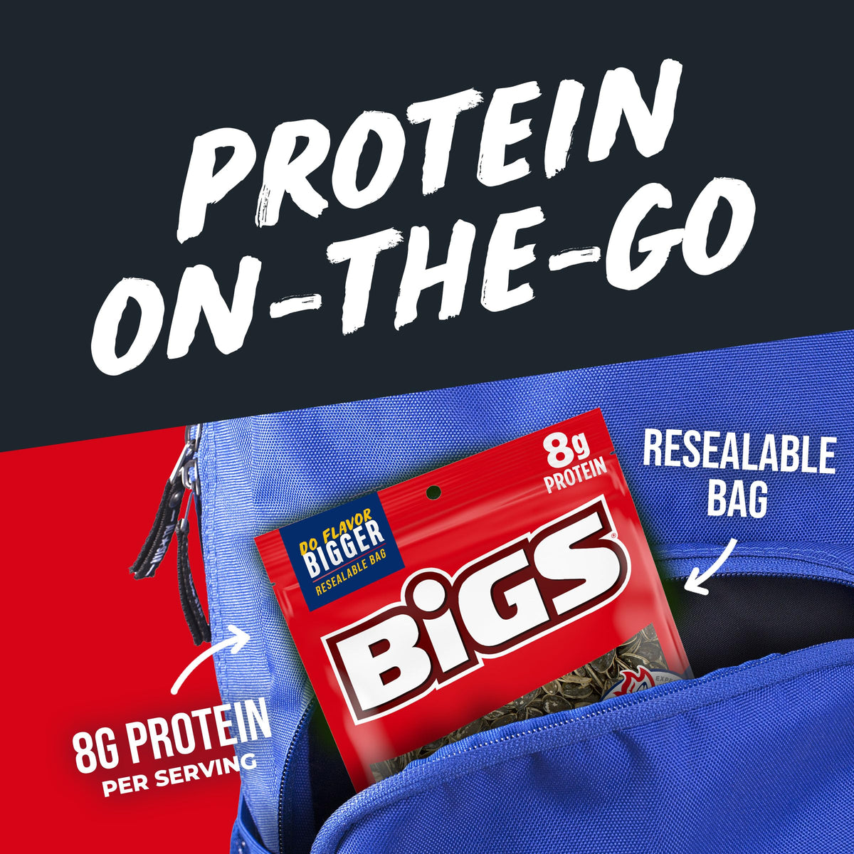 BIGS seeds offer a protein-rich snack option