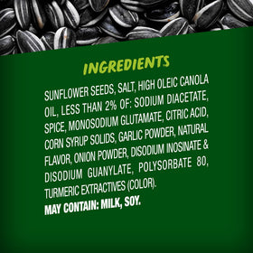 Vlasic Dill Pickle flavor label on BIGS seeds for bold taste