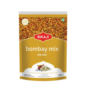 Bikaji Bombay Mix crispy sev in a bowl, ideal for party snacking.
