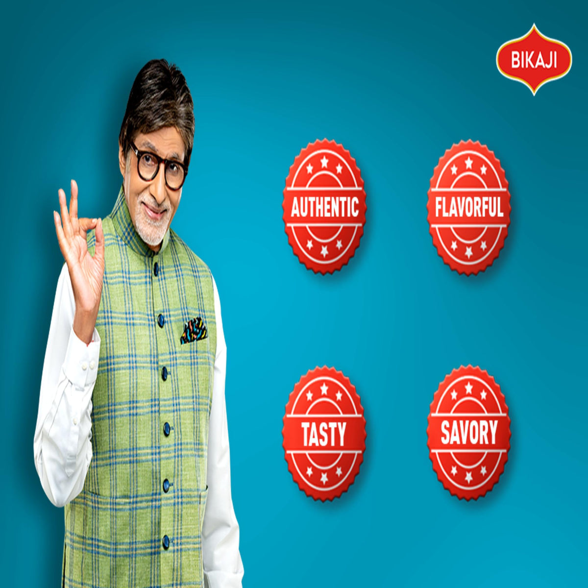 BIKAJI Premium ingredients deliver authentic Indian farsan flavor.