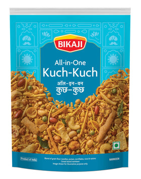 BIKAJI Kuch Kuch All In One Mixture 1kg pack, ready-to-eat tea-time snack.
