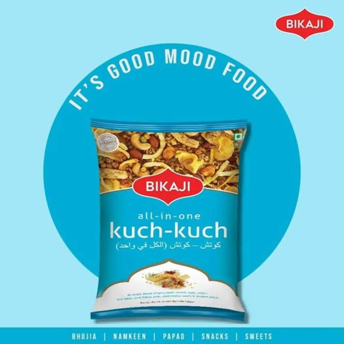 BIKAJI Tea-time snack idea perfect for family and friends.