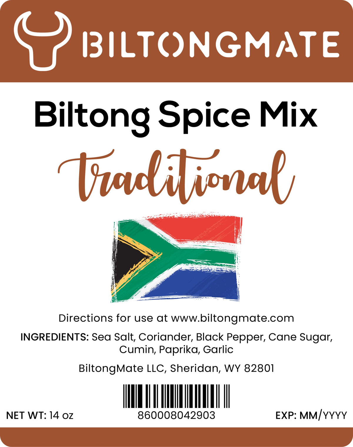 BiltongMate ready-to-use spice on meat for flavorful biltong prep