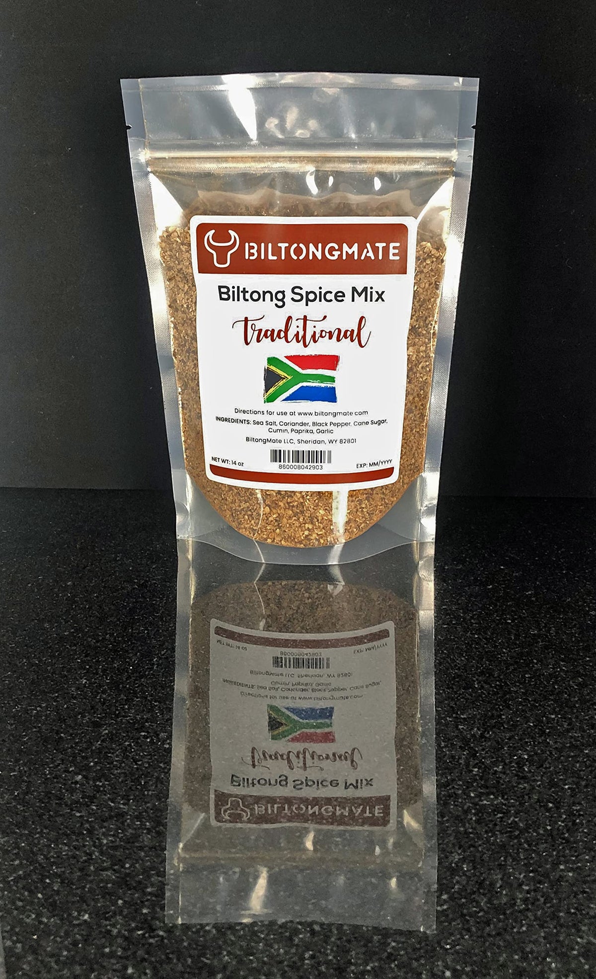 BiltongMate traditional spice close-up reveals all-natural blend