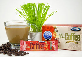 Bio Coffee ready-to-drink moment on a breakfast table.