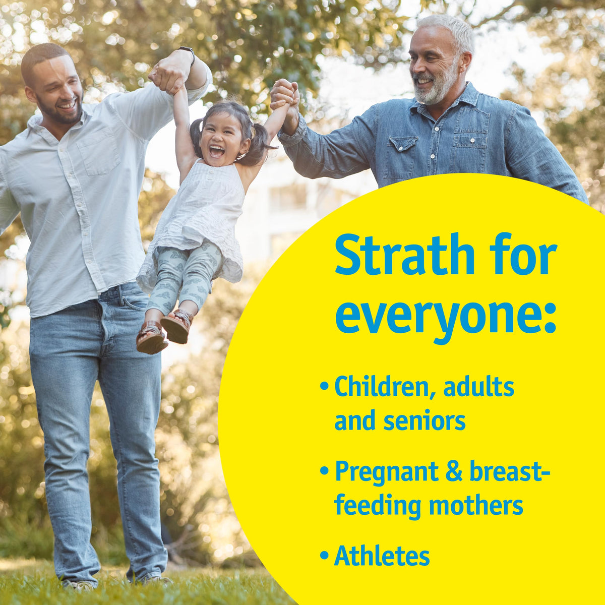 Bio-Strath prebiotic and postbiotic icon illustrating gut-friendly blend.