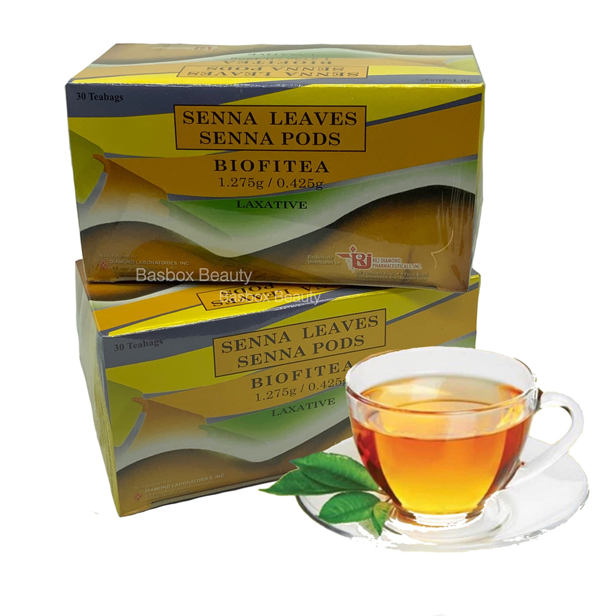Biofitea Herbal Dietary Tea packaging show box of tea bags for daily cleansing and digestive support