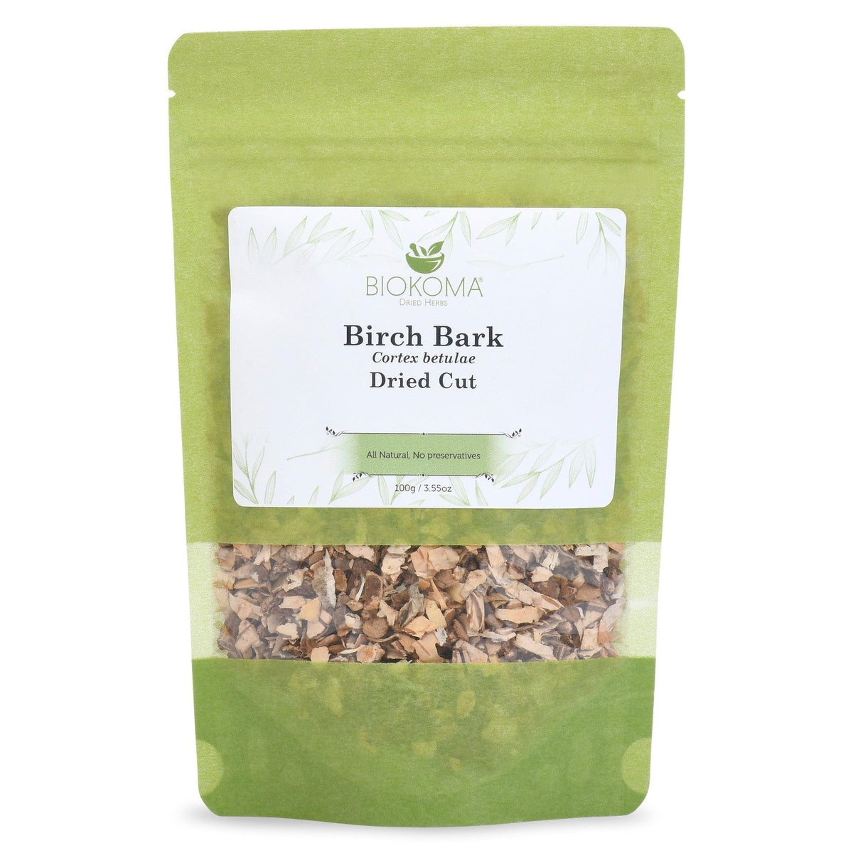Biokoma Birch Bark tea loose cut with natural forest aroma