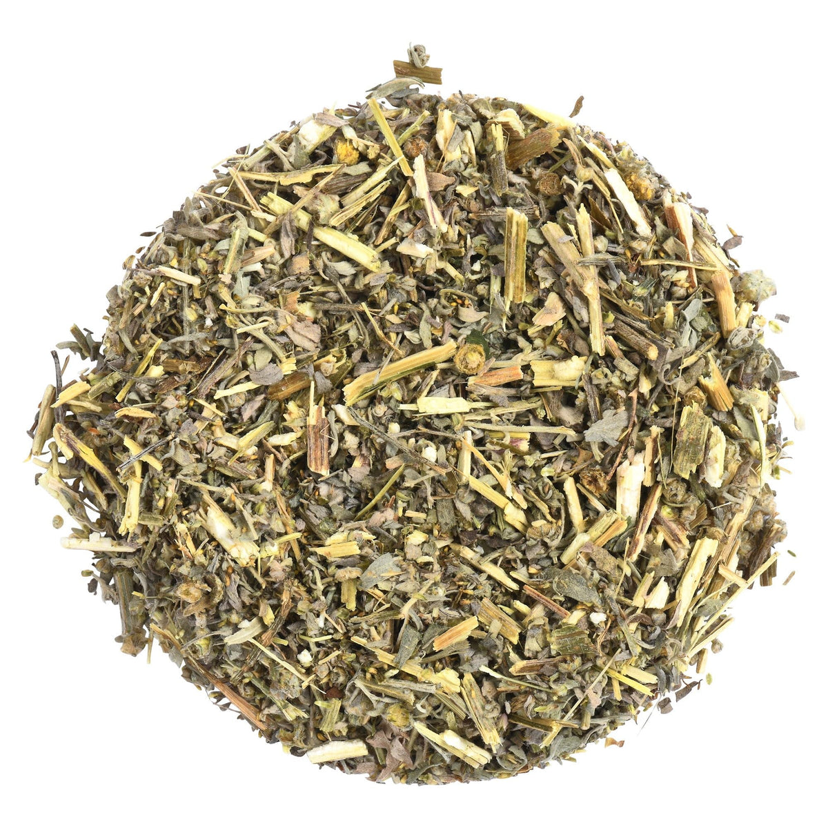 Biokoma cup of wormwood tea showcasing bold bitter notes