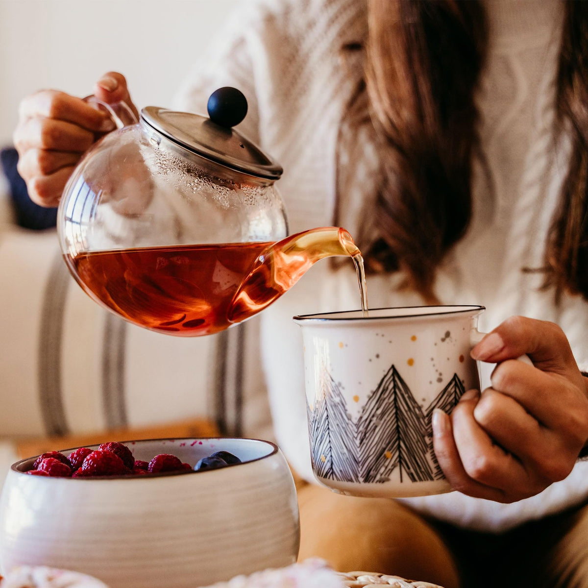 Biokoma Eyebright packaging is gift-ready for herbal tea lovers.