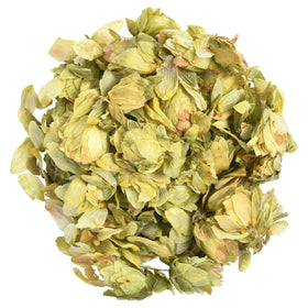 Biokoma hops tea no additives label highlights clean ingredients