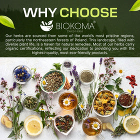 Biokoma organic mistletoe with USDA Kosher label