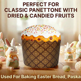 BIOL perforated bottom mold promotes even baking and moisture release