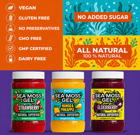 Biolore Elderberry gel jar offers antioxidant flavor and minerals.