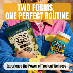 Biolore Soursop Graviola Gummies Apple flavor, convenient daily bite for a tasty wellness boost
