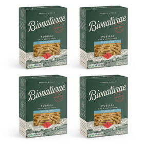 Bionaturae Fusilli packaging front with gluten-free pasta for meals
