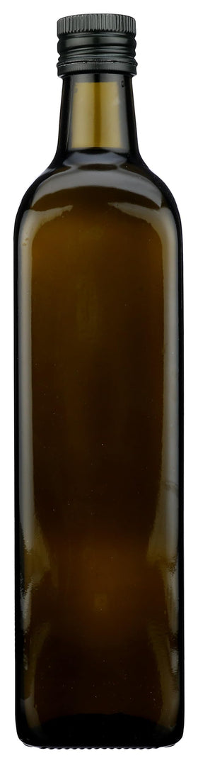 Healthy, authentic flavor captured by olive oil bottle on kitchen counter