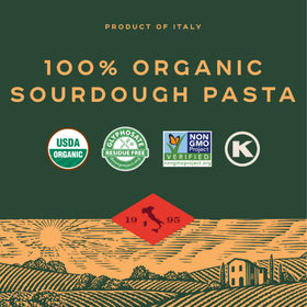 Bionaturae organic durum wheat image, premium Italian pasta made from carefully milled wheat