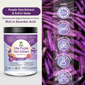 BIONUTRICIA EXTRACT Ube powder boosts boba milk tea flavor