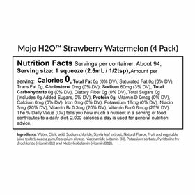BioTrust Mojo H2O being poured, showcasing sugar-free hydration with electrolytes.