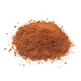 Birch & Meadow Carolina Reaper powder jar label detail highlights ingredients and heat level.