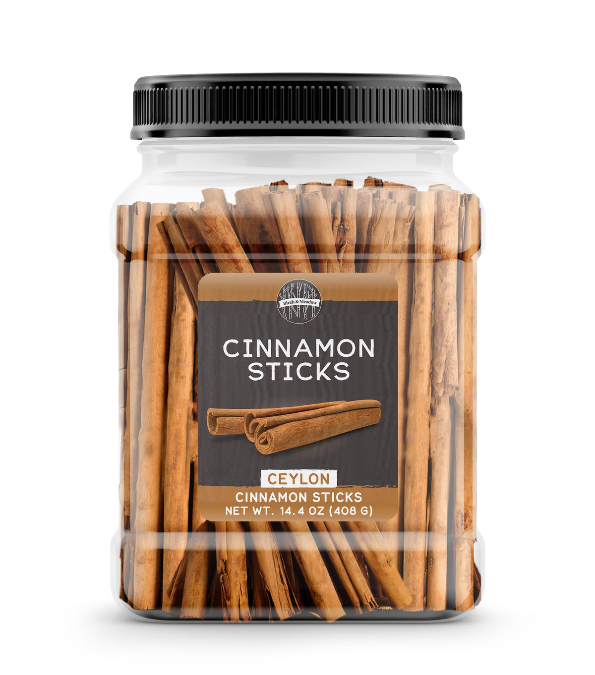 Birch & Meadow Ceylon Cinnamon sticks closeup ready to infuse aroma