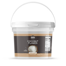 Birch & Meadow coconut flakes sweetened packaging, convenient pantry staple for baking