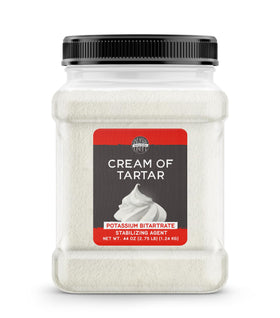 Birch & Meadow Cream of Tartar packaging shows USA-made quality for reliable baking.