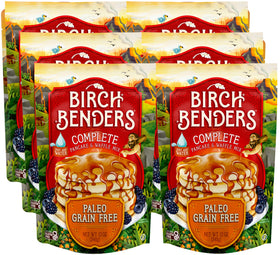 Birch Benders paleo pancake mix pack ready for quick, grain-free breakfasts.