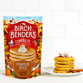 Birch Benders aroma fills a warm kitchen with pumpkin-spice mornings.