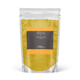 Birch & Meadow Bee Pollen Powder texture close-up.