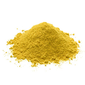 Birch & Meadow Bee Pollen Powder atop a smoothie bowl.