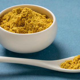 Birch & Meadow Bee Pollen Powder in trail mix.