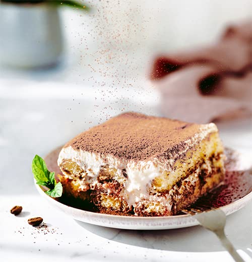 Close-up of Birch & Meadow carob powder texture for recipes.